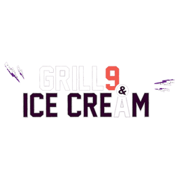 Grill 9 & Ice Cream logo.